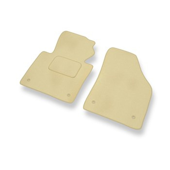 Velour gulvmåtter til Volkswagen Caddy III Cargo (2004-2015) - beige