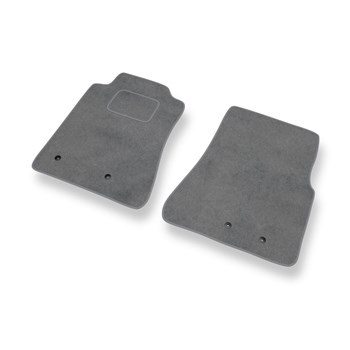 Velour gulvmåtter til Ford Mustang V Coupé, Cabriolet (2005-2014) - grå