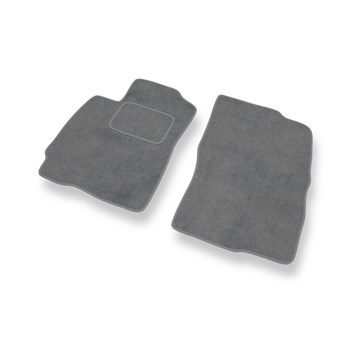 Velour gulvmåtter til Mitsubishi Outlander I SUV (2001-2006) - grå