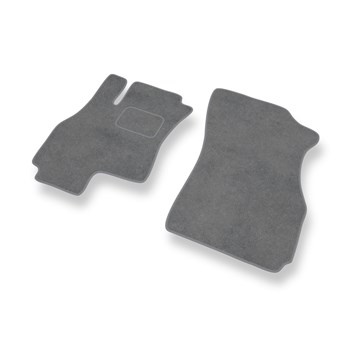 Velour gulvmåtter til Hyundai Accent II Hatchback, Liftback, Sedan (2000-2005) - grå