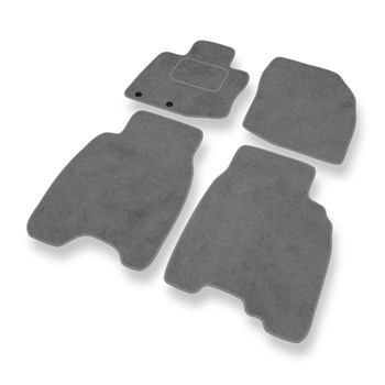 Velour gulvmåtter til Honda Civic VIII Coupé, Hatchback, Sedan (2006-2011) 3 døre, 5 døre - grå
