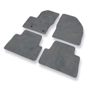 Velour gulvmåtter til Ford C-Max I Minivan (2003-2010) - grå