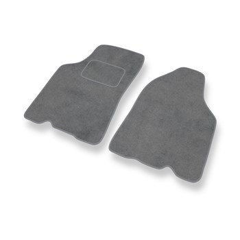 Velour gulvmåtter til Kia Shuma I Hatchback, Sedan (1997-2001) - grå