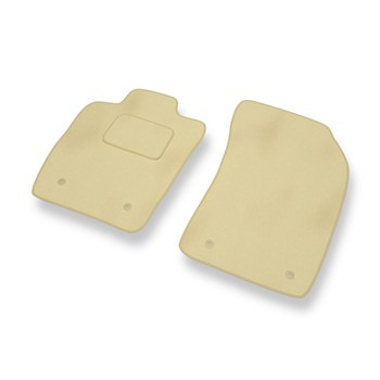 Velour gulvmåtter til Audi A1 I 8X Hatchback, Sportback (2010-2018) - beige