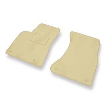 Velour gulvmåtter til Audi Q5 I 8R SUV (2008-2016) - beige
