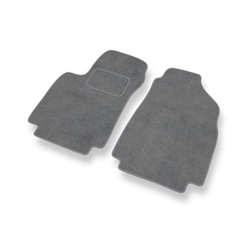 Velour gulvmåtter til Hyundai Matrix Minivan (2001-2010) - grå
