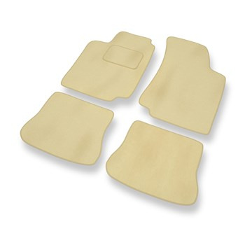 Velour gulvmåtter til Volkswagen Golf III Hatchback, Cabriolet, Variant (1991-1999) - beige
