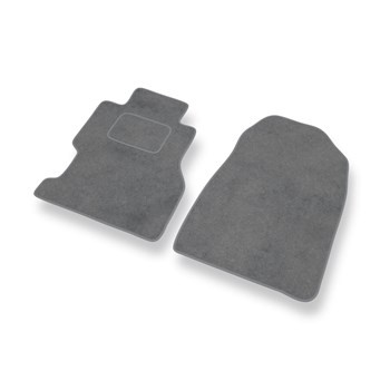 Velour gulvmåtter til Honda Civic VII Coupé, Hatchback, Sedan (2001-2005) 3 døre, 4 døre - grå