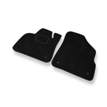 Velour gulvmåtter til Citroen DS5 Hatchback (2011-2015) - sort