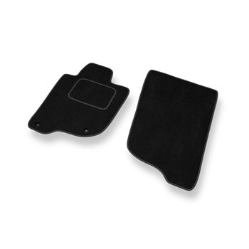 Velour gulvmåtter til Mitsubishi L200 IV Pick-Up (2006-2015) - sort