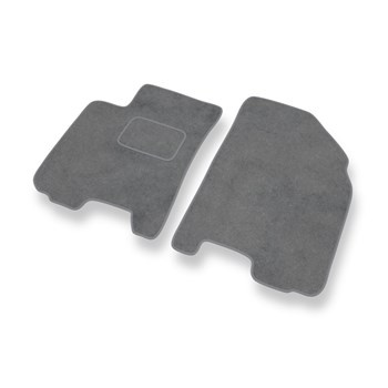 Velour gulvmåtter til Daewoo Kalos Sedan (2002-2011) - grå