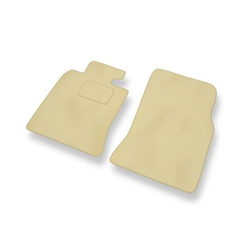 Velour gulvmåtter til Mini Cabrio II Cabriolet (2009-2015) - beige