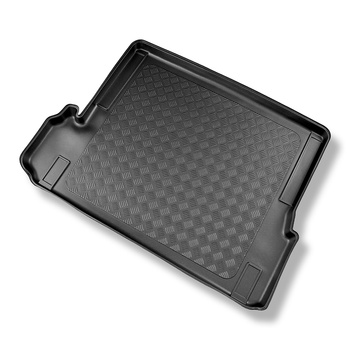 Gulvmåtte til bagagerum Toyota Land Cruiser J150 SUV (11.2009-05.2024) - 7 pladser; tredje række ledig; også til modeller med monteringsskinner