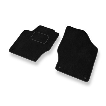 Velour gulvmåtter til Citroen C4 II Hatchback (2010-2018) - sort