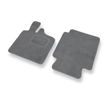 Velour gulvmåtter til Smart ForTwo I Hatchback, Cabriolet (1998-2007) - grå