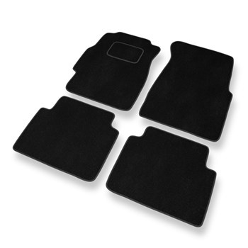 Velour gulvmåtter til Honda Civic VI Aerodeck, Coupé, Hatchback, Sedan (1996-2000) 3 døre, 4 døre - sort