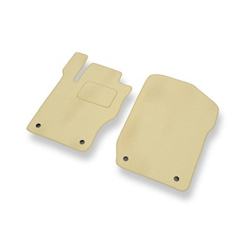 Velour gulvmåtter til Mercedes-Benz M-Klasse W164 SUV (2005-2011) - beige