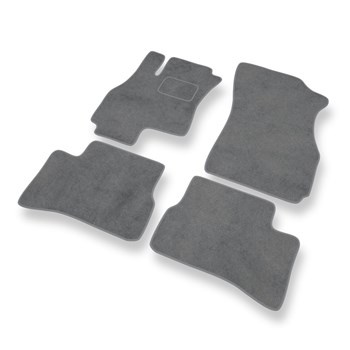 Velour gulvmåtter til Hyundai Accent II Hatchback, Liftback, Sedan (2000-2005) - grå
