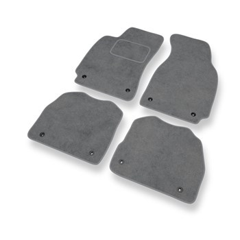 Velour gulvmåtter til Skoda Superb I Sedan (2001-2008) - grå