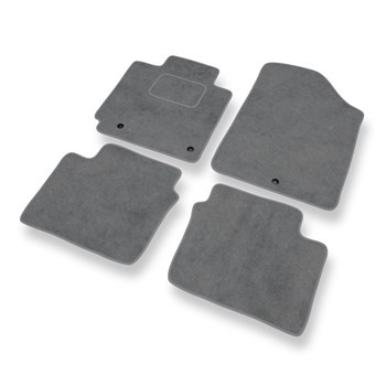 Velour gulvmåtter til Hyundai Elantra V Sedan (2011-2015) - grå