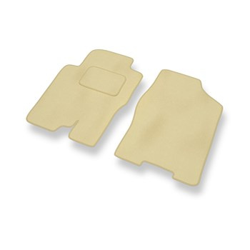 Velour gulvmåtter til Nissan Pathfinder R51 (2005-2014) - beige