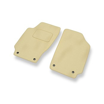 Velour gulvmåtter til Skoda Fabia I Hatchback, Stationcar (1999-2007) - beige