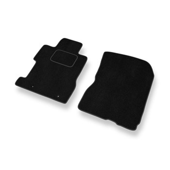 Velour gulvmåtter til Honda Civic VIII Coupé, Hatchback, Sedan (2006-2011) 4 døre - sort