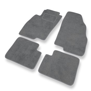 Velour gulvmåtter til Fiat Grande Punto Hatchback, Varevogn (2005-2012) - grå