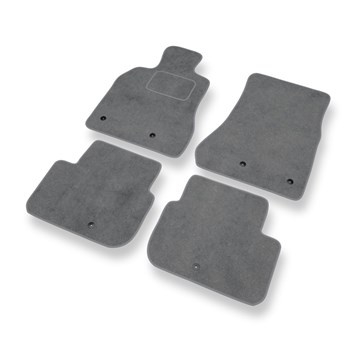 Velour gulvmåtter til Lexus GS II Sedan (1997-2004) - grå