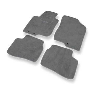 Velour gulvmåtter til Kia Ceed I Hatchback, Stationcar (2006-2012) - grå