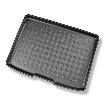 Gulvmåtte til bagagerum Ford Focus IV Hatchback, Active Hatchback (09.2018-....) - øverste bagagerum; Med fuldt reservehjul; bevægeligt gulv i øverste position