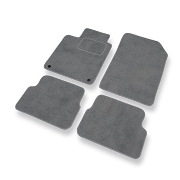 Velour gulvmåtter til Renault Laguna III Coupé, Grandtour, Hatchback (2007-2015) - grå