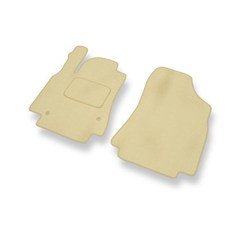 Velour gulvmåtter til Citroen Berlingo II Varevogn (2008-2018) - beige