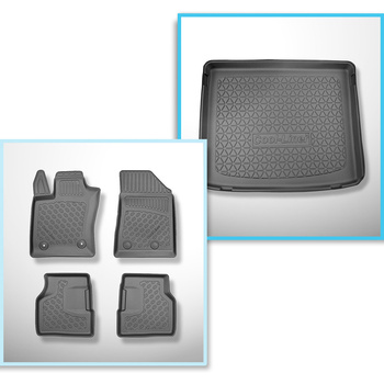 Bagagerumsmåtte og bilmåttesæt TPE PREMIUM skræddersyet til: Alfa Romeo Tonale 9