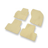 Velour gulvmåtter til Mitsubishi ASX SUV (2010-2021) - beige