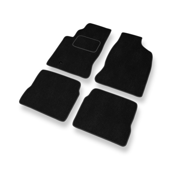 Velour gulvmåtter til Chrysler PT Cruiser Automat Cabriolet, Minivan (2000-2010) - sort