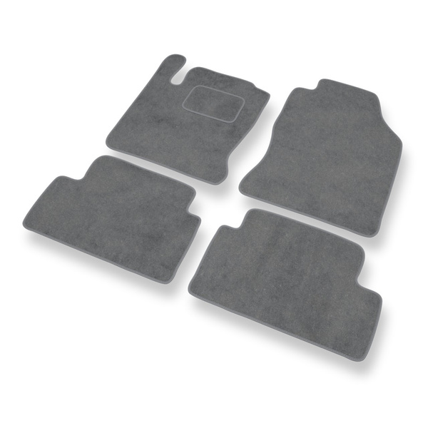 Velour gulvmåtter til Ford Focus I Hatchback, Stationcar, Sedan (1998-2005) - grå