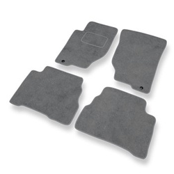 Velour gulvmåtter til Kia Sorento I SUV (2002-2009) - grå