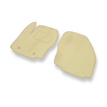 Velour gulvmåtter til Ford Galaxy III Minivan (2006-2015) - beige