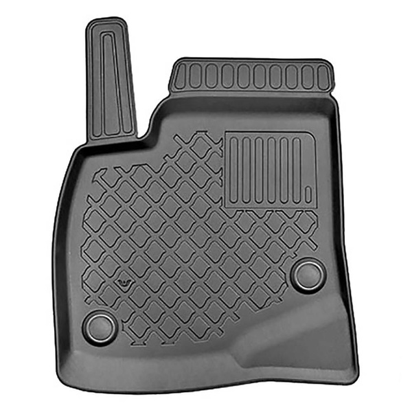 Bagagerumsmåtte og bilmåttesæt TPE skræddersyet til: Tesla Model S Liftback (07.2012-03.2015) - bagagerum; baghjulstræk