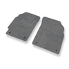 Velour gulvmåtter til Chevrolet Spark II M300 Hatchback (2010-2015) - grå