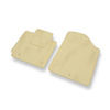 Velour gulvmåtter til Hyundai Elantra V Sedan (2011-2015) - beige