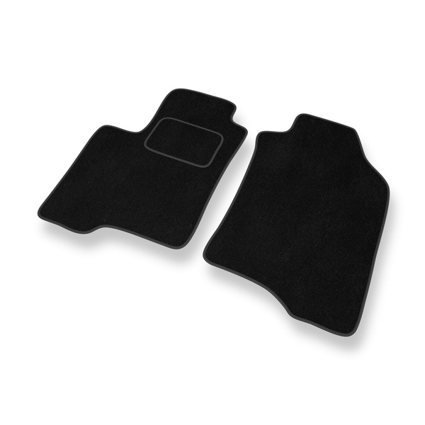 Velour gulvmåtter til Fiat Panda III Hatchback, Varevogn (2012-....) - sort