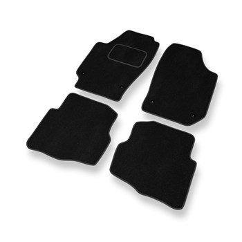 Velour gulvmåtter til Seat Ibiza III Hatchback (2002-2008) - sort