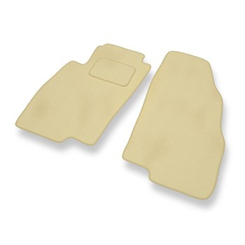 Velour gulvmåtter til Fiat Grande Punto Sedan (2005-2012) - beige