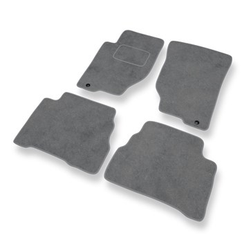 Velour gulvmåtter til Kia Sorento I SUV (2002-2009) - grå