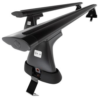 Tagbagagebærer til bil Citroen C4 Hatchback (2010-2017) - sort bagagebærer til t