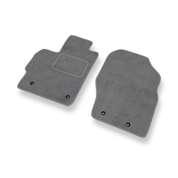 Velour gulvmåtter til Mazda CX-7 SUV (2007-2012) - grå