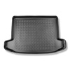 Gulvmåtte til bagagerum Hyundai Tucson III NX4 SUV (12.2020-....) - øverste bagagerum; bevægeligt gulv i øverste position; Højre fordybning fjernbar; Også til Hybrid