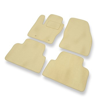 Velour gulvmåtter til Ford Kuga I SUV (2008-2012) - beige